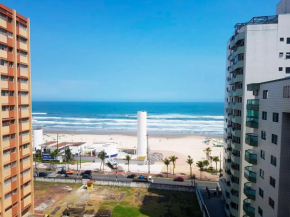 Apto com vista para praia Tupi na Praia Grande-SP